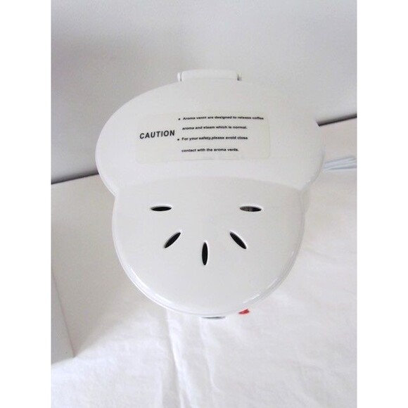 Gevalia Single 1 Cup Coffee Maker Model C73 White Vintage Deadstock New in Box - Picture 7 of 16